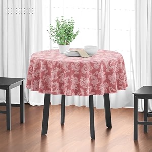 encasa xo dining table cloth 4 seater chambray cotton table cover