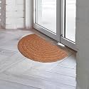 Encasa XO Half Round Coir Door Mat