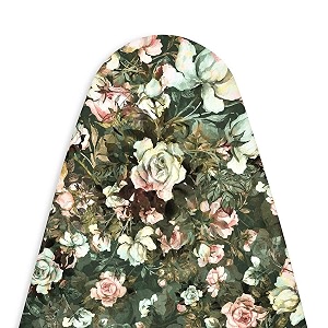 encasa xo ironing board cover 4mm thick felt pad heat resistant green
