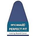 Encasa XO Ironing Board Cover and Pad 54"x18" X-Large, Scorch Resistant
