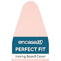 Encasa XO Ironing Board Cover and Pad 49"x18" Wide, Scorch Resistant
