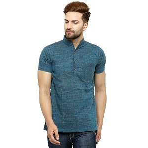 Enchanted Drapes Mens Cotton Regular Kurta
