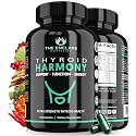 THE ENCLARE NUTRITION Thyroid Support Supplement with Iodine - Balance Hormones for Energy, Metabolism, Focus, Stress, Mood. Ashwagandha, Zinc, Selenium, Vitamin B12, Kelp, Magnesium, L Tyrosine (1)