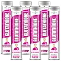 End2End Nutrition Glutathione with Vitamin C, Hyaluronic Acid, Blueberry, Grape Seed, Goji Beej, Vitamin E, Selenium and Biotin | Collagen Builder for For Skin Glow, Hydration &amp; Radiance - (Pack of 6) 120 Tablets