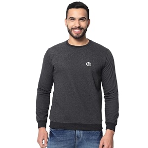 endeavour wear men39s cotton blend crew neck sweatshirt