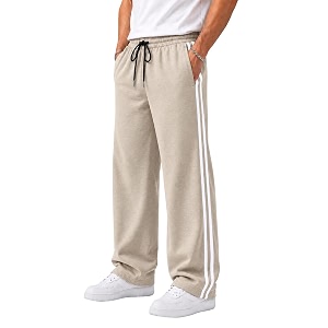 ENDEAVOUR WEAR Mens Baggy Striped Relaxed Oversized