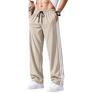 ENDEAVOUR WEAR Mens Baggy Striped Relaxed Oversized