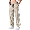 ENDEAVOUR WEAR Mens Baggy Striped Relaxed Oversized