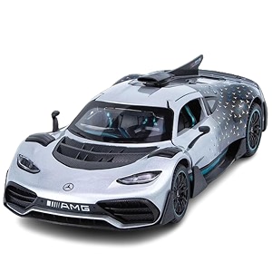 endevi124 scale exclusive alloy metal pull back die-cast car model with sound light mini auto toy for kids metal model toy car with sound and light 124 amg benz one-multicolor