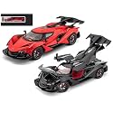 endevi1:24 Scale Exclusive Alloy Metal Pull Back Die-cast Car Model with Sound Light Mini Auto Toy for Kids Metal Model Toy Car with Sound and Light (1.24 Apollo IE-RED)