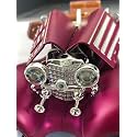 endevi1:24 Scale Exclusive Alloy Metal Pull Back Die-cast Car Model with Sound Light Mini Auto Toy for Kids Metal Model Toy Car with Sound and Light (1.18-1936 Merrc-Bennz Classic -Cherry)