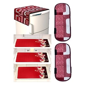 fridge cover for top 21 x 39 inches 2 handle cover 3 piece fridge mats red box 32