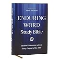Enduring Word Study Bible: Pastoral Commentary from Every Chapter of the Bible (NKJV, Hardcover, Red Letter, Comfort Print)