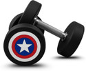 Energie Fitness CaptainMarvel PU Coated Dumbbells 10kg