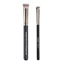 ENERGY Kabuki Brushes Set - Mini Flat Top Kabuki Brush and Slant Concealer Brush Under Eye for Eyebrows Eyeshadow Brushes for Liquid Cream Powder Blending,Stippling,Highlighter and Nose Contour