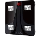 EnerPlex Fit 2020 Model Body Fat Scale, Weight Scales Digital Smart Body Composition Wireless Analyzer BMI Scale Health Monitor with Smartphone APP, 396 lbs Black