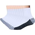 EnerWear 10P Pack Unisex Cotton Moisture Wicking Cushion Ankle Socks
