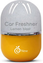Enew Lemon Blast Car Freshener Diffuser Set RefreshDrive Twist-Activated Car Gel Air Freshener - Lemon Blast (100 ml)