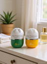 Enew Lemon Blast & Fresh Forest Car Freshener Diffuser Set Twist-Activated Car Gel Air Freshener - Lemon Blast & Fresh Forest (2 x 100 ml)