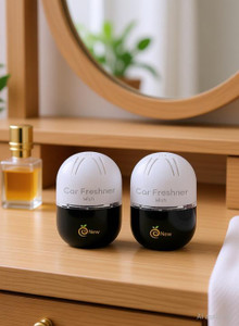 enew fresh forest car freshener diffuser set activated car gel air freshener 2 x 100 ml