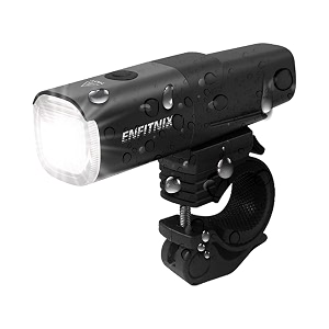 enfitnix bike front light ultra bright 800lumen navi800 - 3350mah usb rechargeable bicycle front headlight detachable battery ipx6 waterproof - 41 modes for mountain bike road bike all bikes cycling