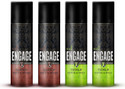 Engage Deo Combo, 2 Nudge (220ml) & 2 Tickle (220ml), Deodorant Spray (Pack of 4) Deodorant Spray - For Men (880 ml, Pack of 4)