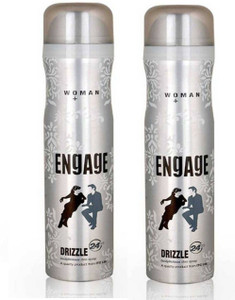 Engage Drizzle Deodorant Spray Pack of 2