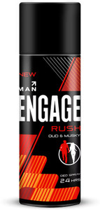 engage rush deodorant spray - for men 150 ml