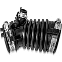 Engine Air Intake Hose Tube With Clamps Compatible With 2012-2015 Honda Civic 1.8L 2013-2015 Acura ILX 2.0L 2.4L Replaces Part #17225-R1A-A01