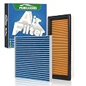 Engine &amp; Cabin Air Filter Fit for Versa 2014-2019, Micra 2015-2019