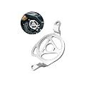 Engine Case Saver Cover Fits for Sur Ron Light Bee X/S/L1E/Segway X260/X160 Electric Dirt Bike, Aluminum Engine Case Saver Cover (Silver)