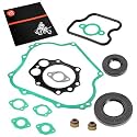 Engine Crankcase Cover Gasket & Head Gaskets Seal Compatible with Club Car Golf Cart DS Precedent FE350 1996-2006 11004-2118