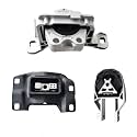 Engine Motor Transmission Mount Kit for Focus 2012-2018 2.0L L4