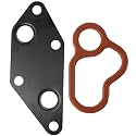Engine Oil Cooler Gasket Set with Oring Seal Fit for Nissan Altima 2007-2013 Sentra 2007-2011 Rogue 2008-2018 X-trail 2007-2014 2.5L 21304-JA06A 21304-JA00A