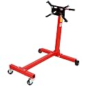 Engine Stand 1000 lbs Capacity - Heavy Duty Steel Engine Stand with 360 Degree Rotating Head & Adjustable Arms for Car Engine Repair & Rebuilding in Home Garage Workshop - Classic Car Rest