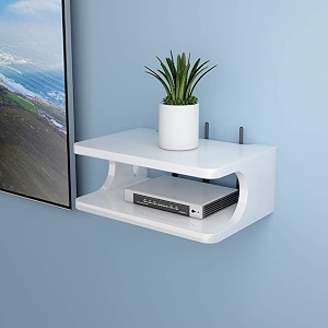 Engineered Wood Set Top Box Stand Wall