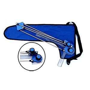 engineering mini drafter for drawing architect with cover amp 4 drawing clips ideal for drawing technical engineering tool with protective cover tool for student and professional blue