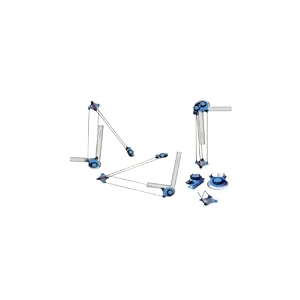 engineering mini drafter for drawing architect with cover amp 4 drawing clips ideal for drawing technical engineering tool with protective cover tool for student and professional blue 3