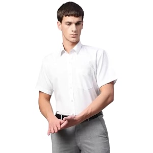English Navy Mens Dress Regular Fit Shirt