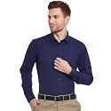 English Navy Men39s Slim Fit Formal Shirt