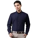 English Navy Men Dress Shirt