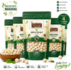 ENGLISH NUTS HANDPICKED MAKHANA 1KG Makhana