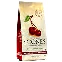 English Scone Mix, Tart Cherries by Sticky Fingers Bakeries – Easy to Make English Scones Fresh Baked, Makes 12 Scones (1pk)