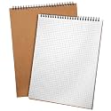 Engrowtic Top Spiral Graph Paper Notebook A4 70 Sheet, Kraft, 2 Pack