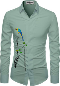 enjoy fashion unstitched polycotton shirt fabric printed