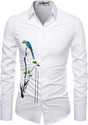 Enjoy fashion Unstitched Polycotton Shirt Fabric Printed