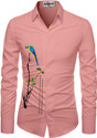Enjoy fashion Unstitched Polycotton Shirt Fabric Printed