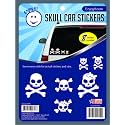 Enjoy It Skull Car Stickers 8 Pack 8 x 6 Inches Outdoor Vinyl Decals
