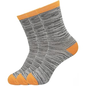 enjoy warm nylon socks for men amp women  calf length socks  comfortable breathable socks for winter season  reinforced heel amp toe  elastic cuffs