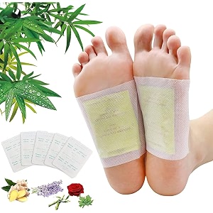 detox foot patches cleansing toxin remover foot pads detoxify stress relief sleep patch for detoxification for men amp women 1 boxes  20 patches